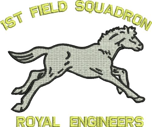 1st Field Sqn Embroidered Polo Shirt